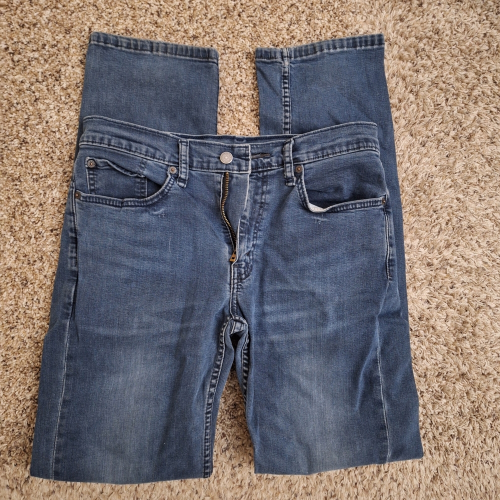 Levi's Classic Dark Blue Denim Jeans